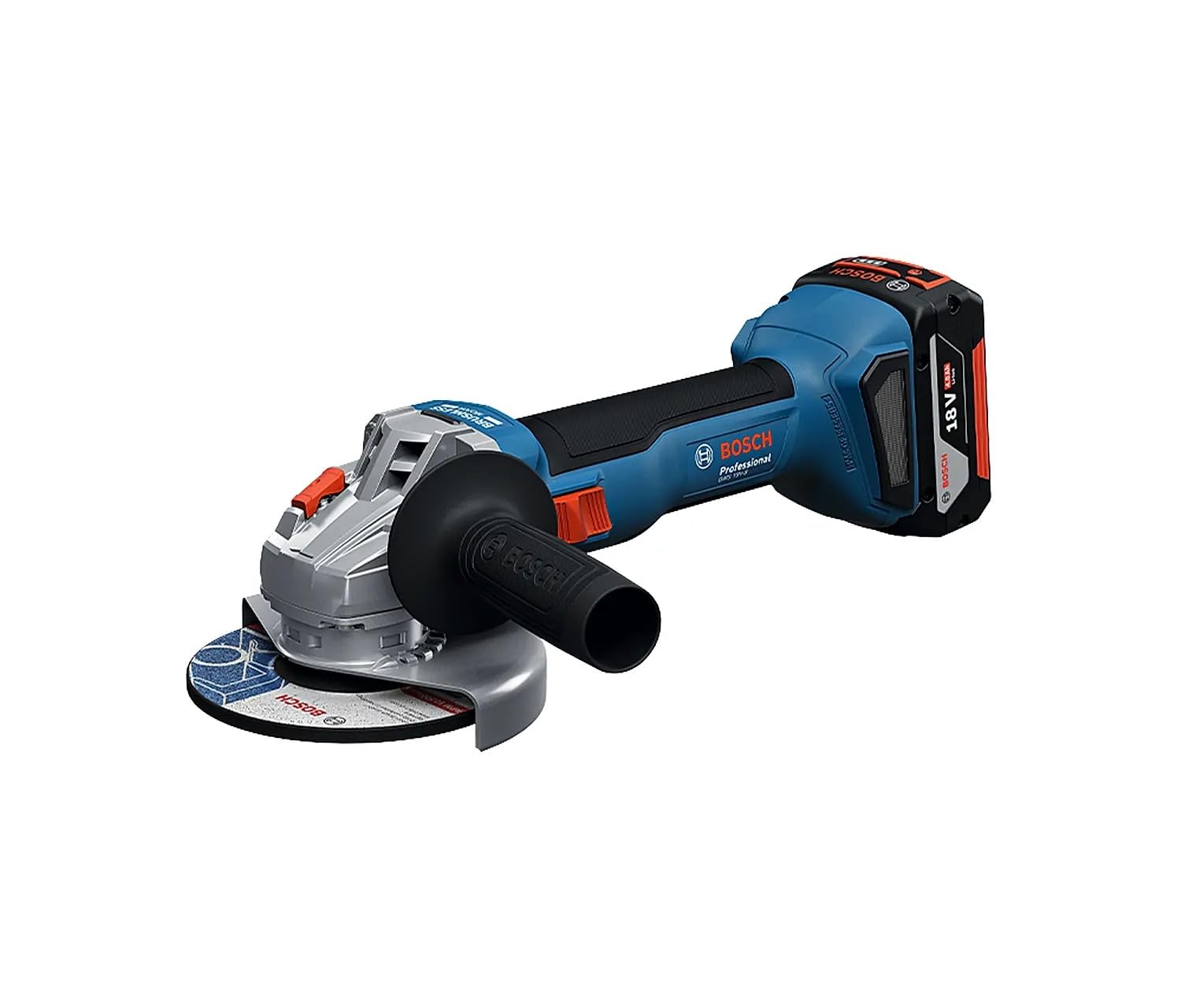 BOSCH GWS 18V-8 Professional Cordless Angle Grinder Kit