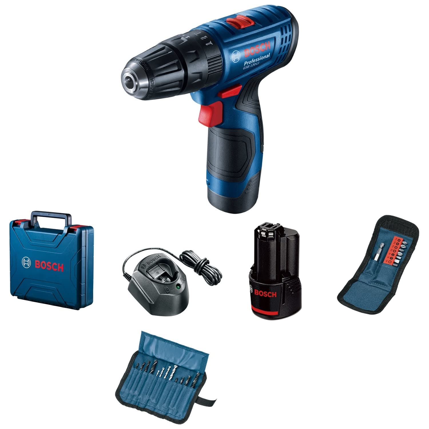 Bosch Professional GSB 120-LI Cordless Impact Drill