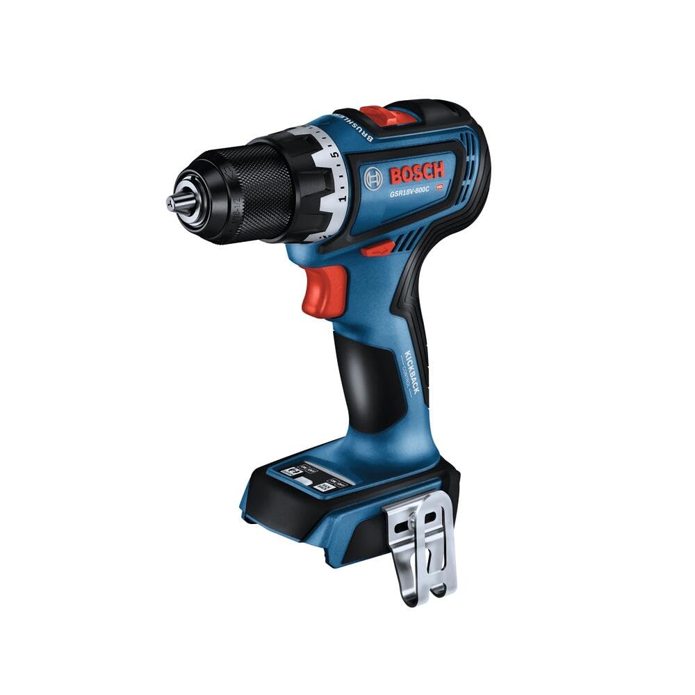 BOSCH GSR18V-800CN 18V Brushless Connected-Ready 1/2 in. Drill/Driver